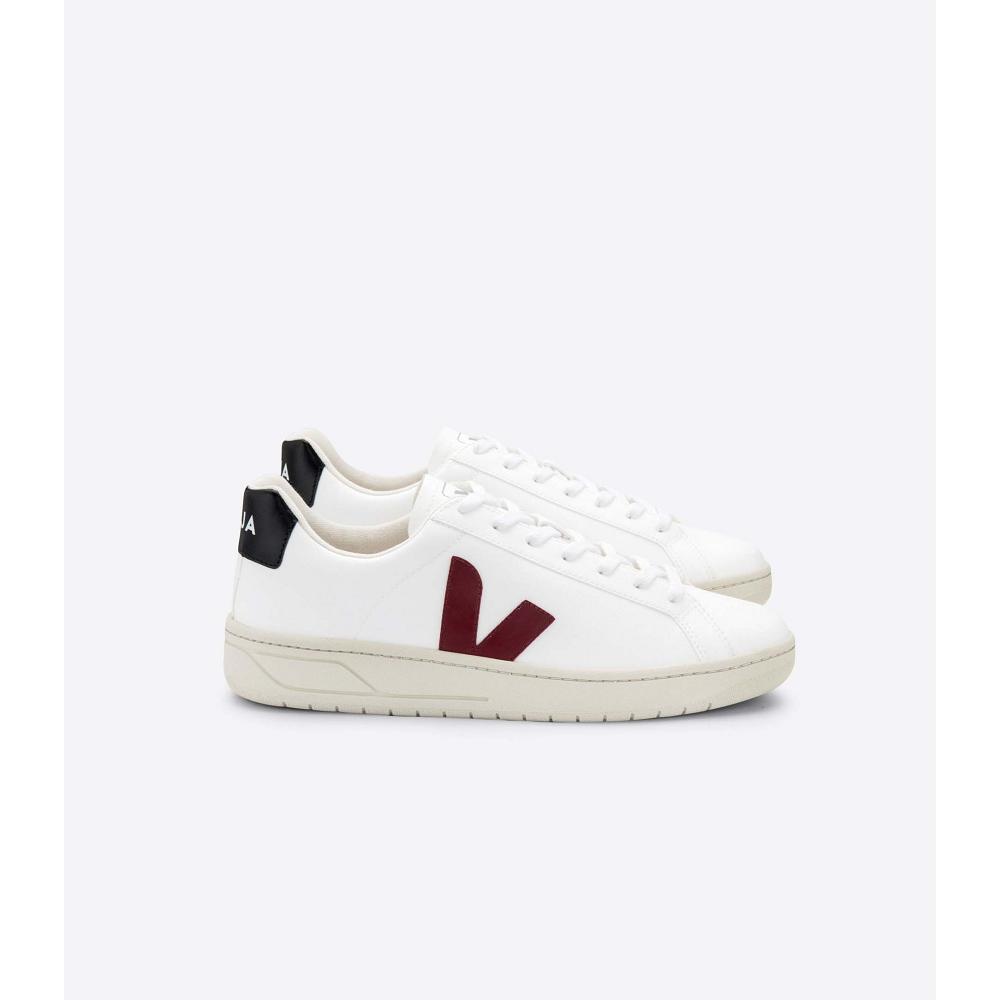 White/Black Women\'s Veja URCA CWL Shoes | AU 484VRW